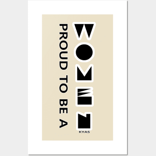 Proud to be a woman (Lyrics) Posters and Art